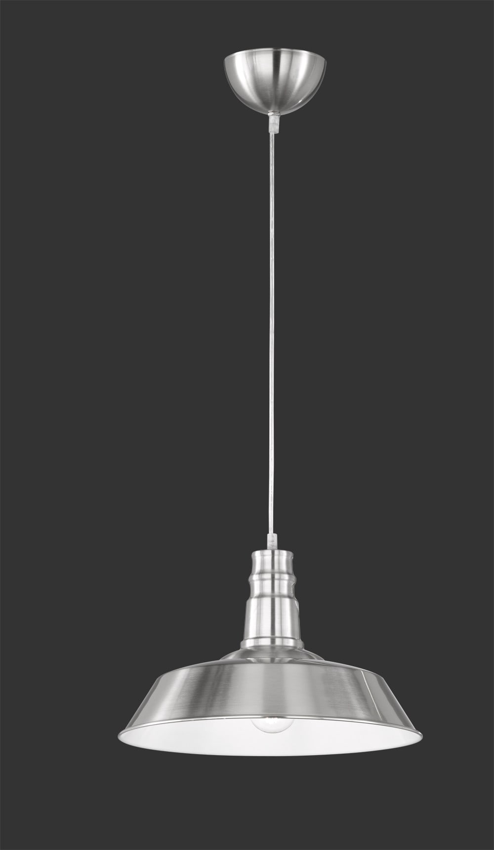 Suspension en métal gris — vue 3