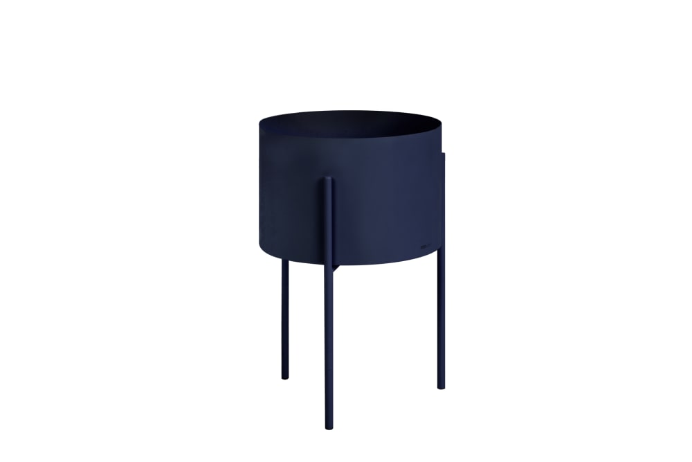 pot de fleurs bas en