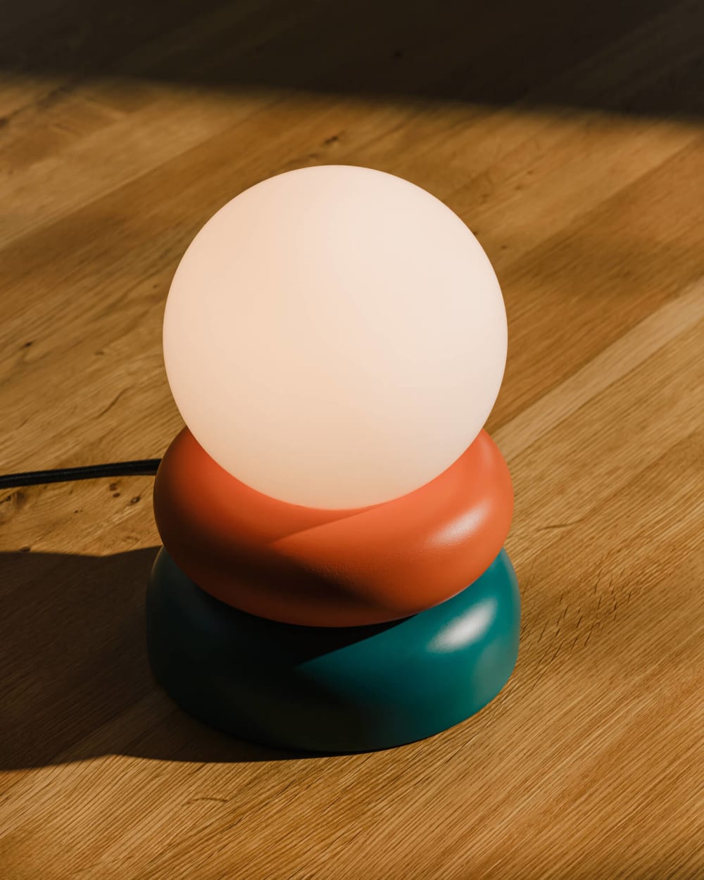 Noo.ma lampe de chevet otem 24 cm, design moderne