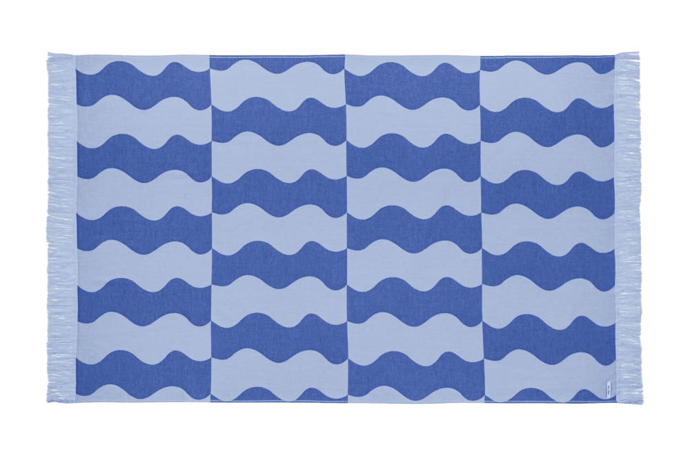 Serviette de plage noo.ma nugo 160 x 100 cm blueberry pie