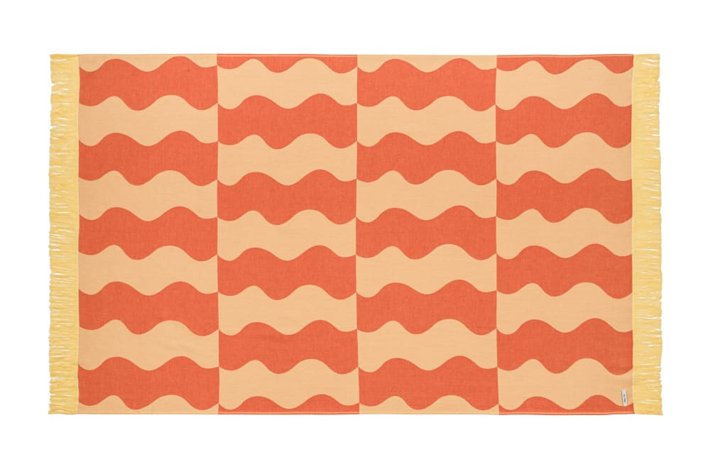 Noo.ma nugo serviette de plage 160x100 cm, coton