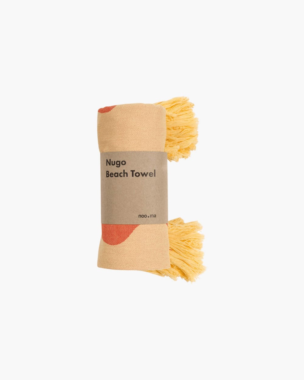 Noo.ma nugo serviette de plage 160x100 cm, coton - Maisons du Monde