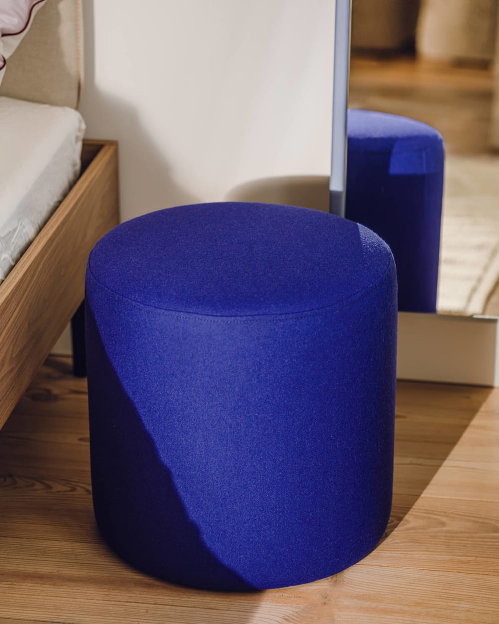 Noo.ma pouf carré fixe 40 x 40 x 40 cm - Maisons du Monde