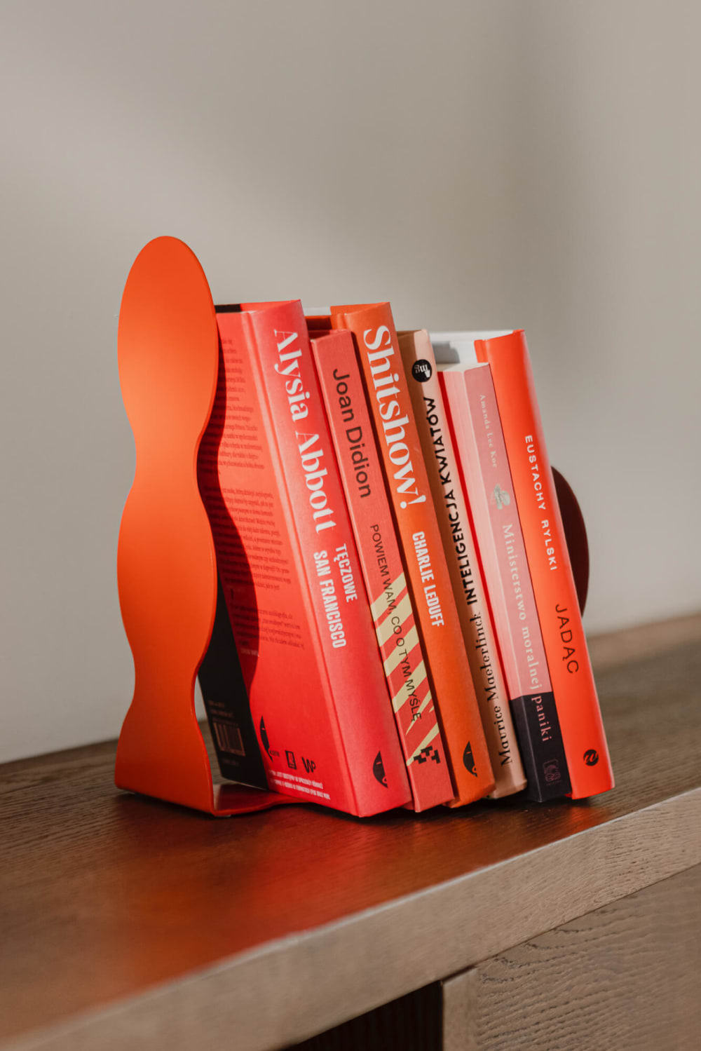 Serre-livres en acier, rouge - Maisons du Monde