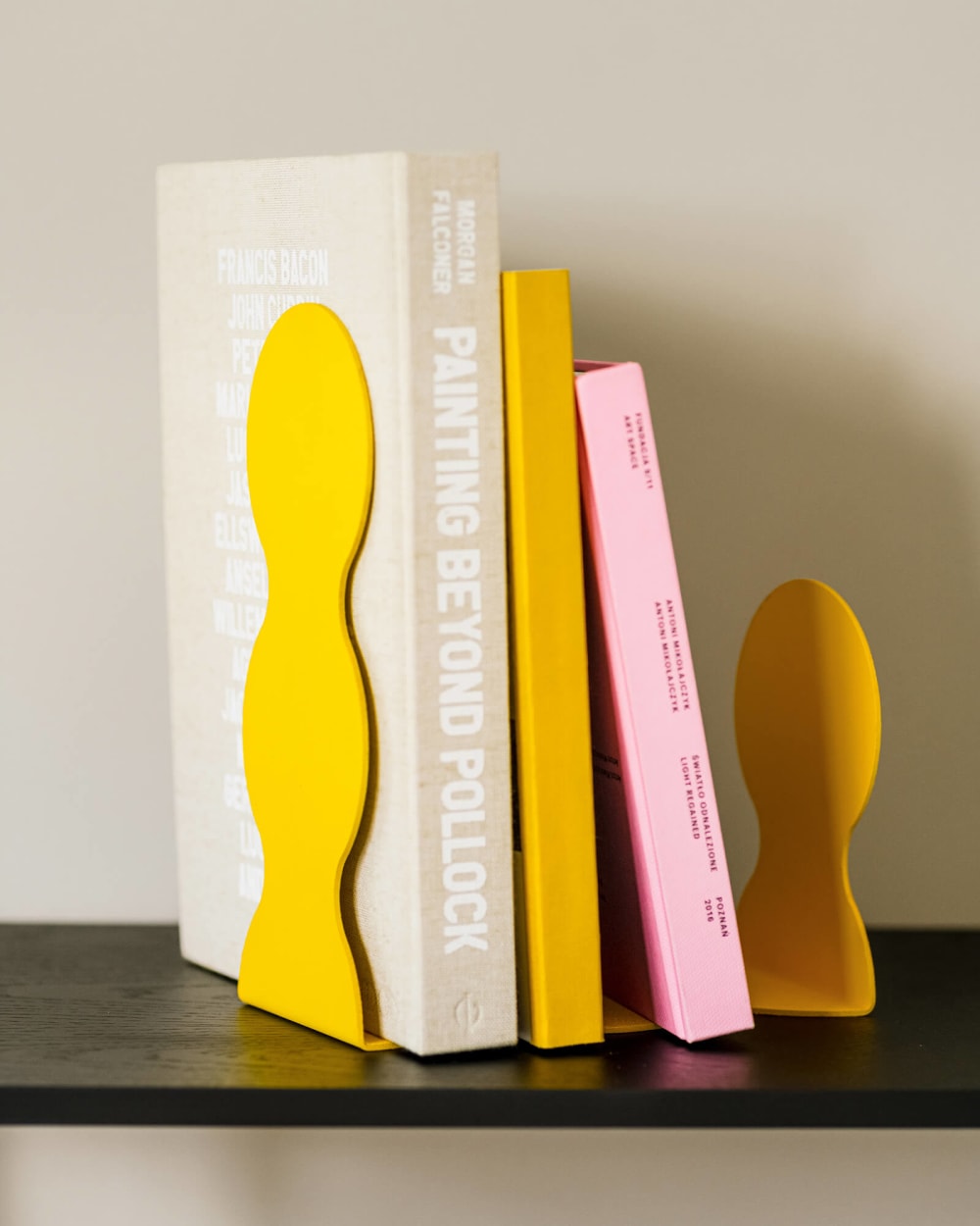 Noo.ma bookend fala en acier thermolaqué - 20,5 x 10 x 25,5 cm — vue 3
