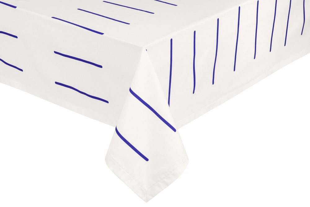 Quadratische Tischdecke 140 x 140 cm Baumwoll-Leinenmix - noo.ma