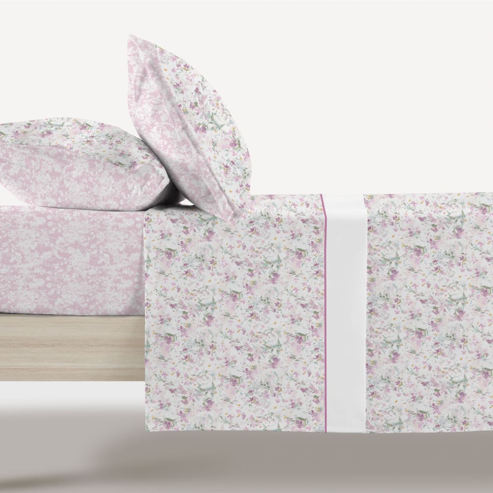Manterol Juego de sábanas estampado floral