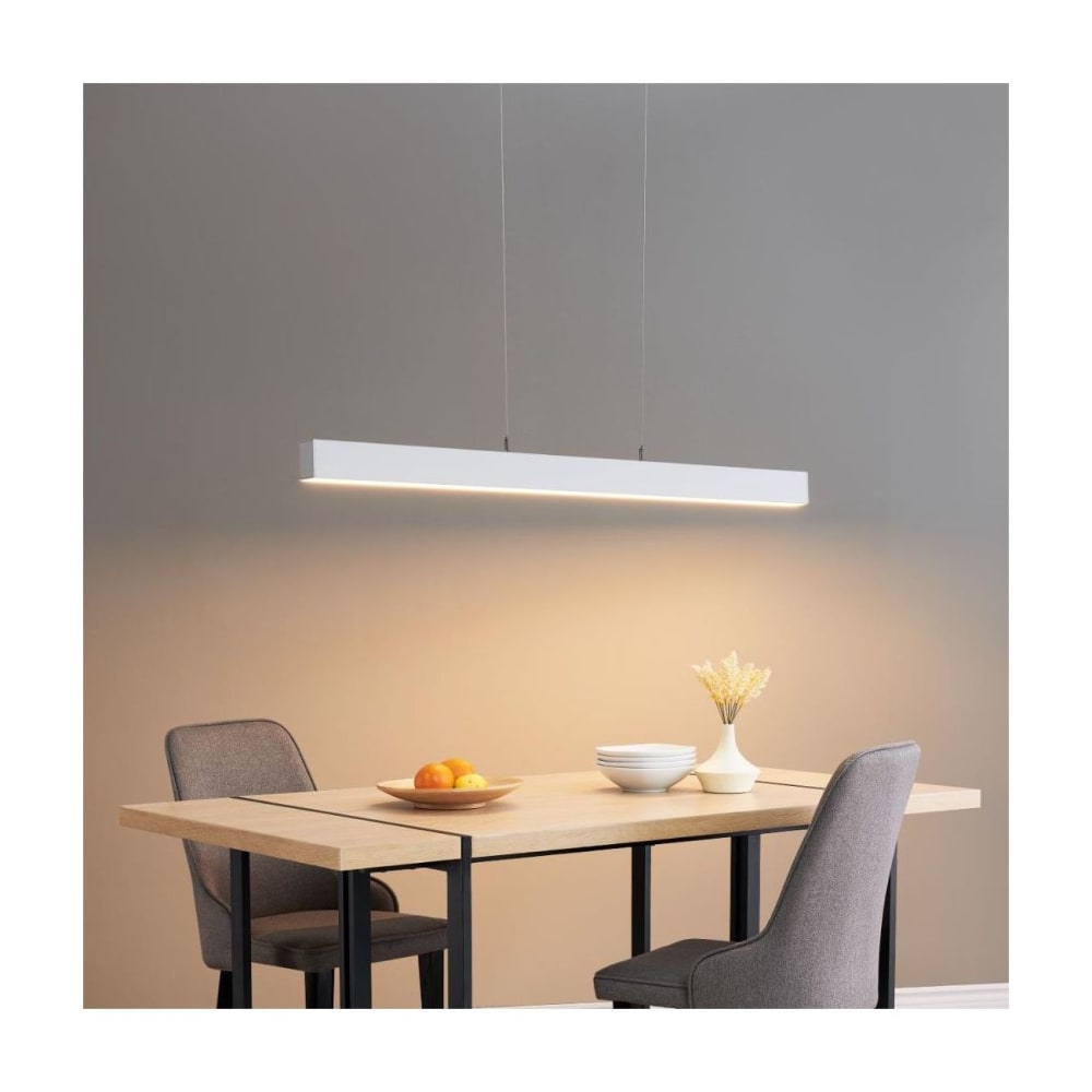 Suspension en aluminium blanc 120 cm — vue 3