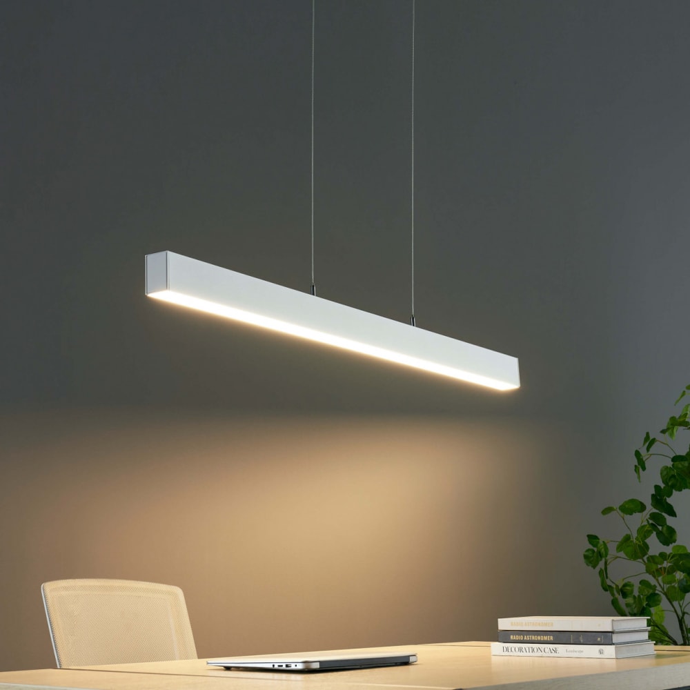 Suspension en aluminium blanc 120 cm — vue 4