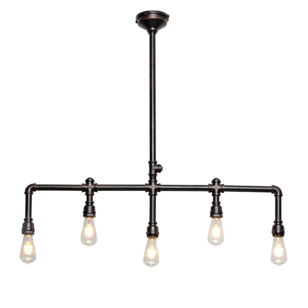 Suspension en métal Marron 98 cm