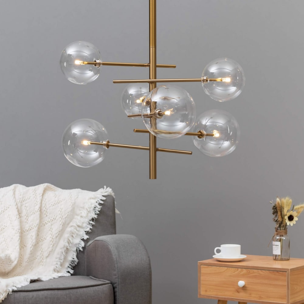 Suspension en métal laiton 96 cm — vue 3