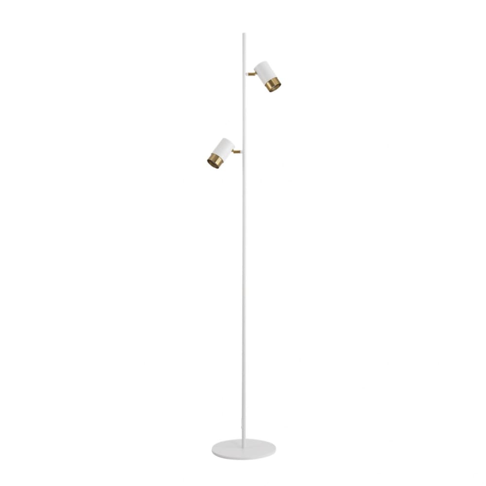 Lampadaire en aluminium blanc 160 cm