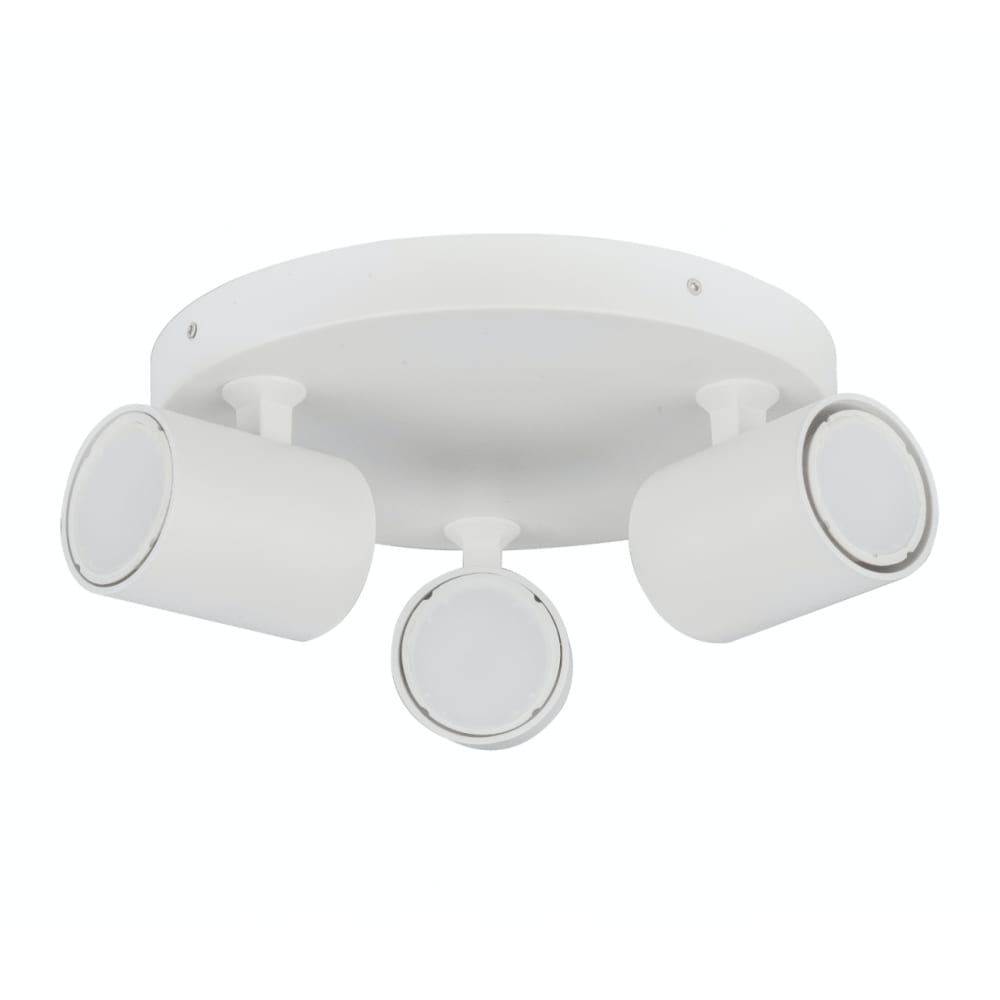 Plafonnier en aluminium Blanc 22 cm