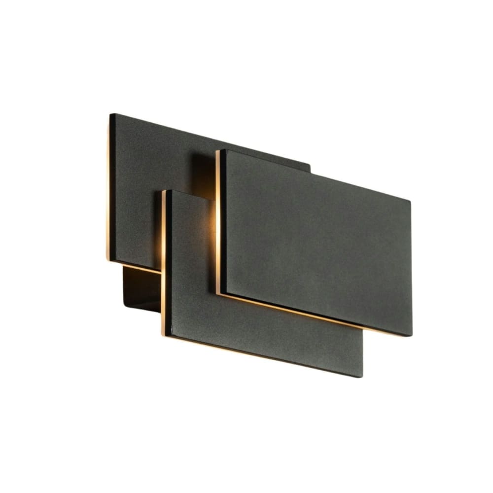 Applique en aluminium Noir 26 cm