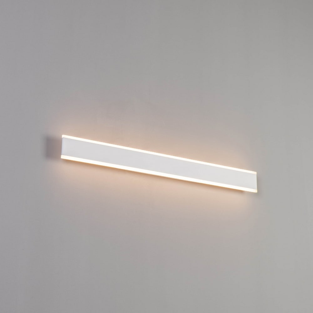 Applique en aluminium blanc 80 cm - Maisons du Monde