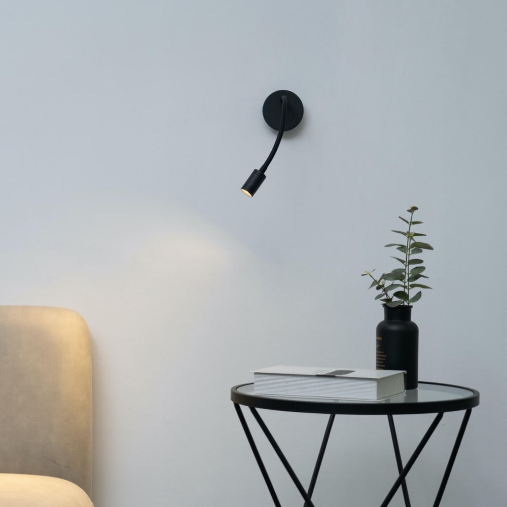 Applique en métal noir 34 cm - Maisons du Monde