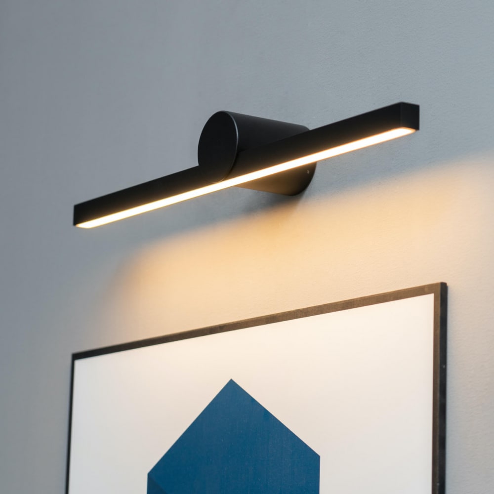 Applique en aluminium noir 61 cm - Maisons du Monde