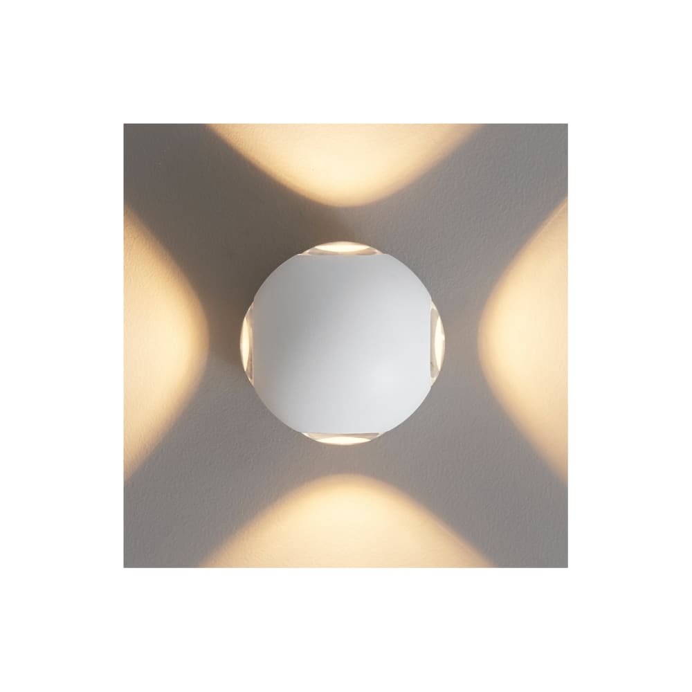 Applique en aluminium Blanc 11.2 cm