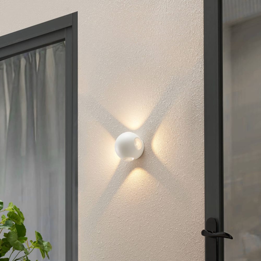Applique en aluminium blanc 11.2 cm — vue 4