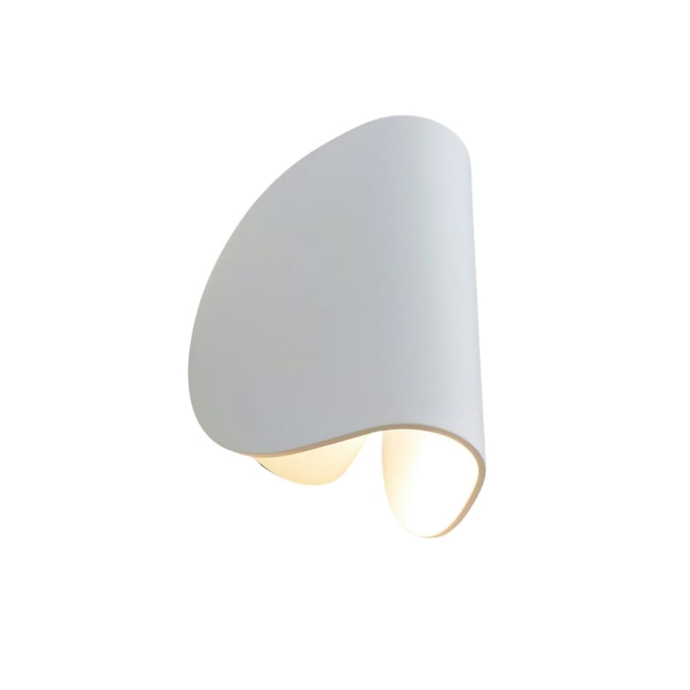 Applique en aluminium Blanc 16 cm