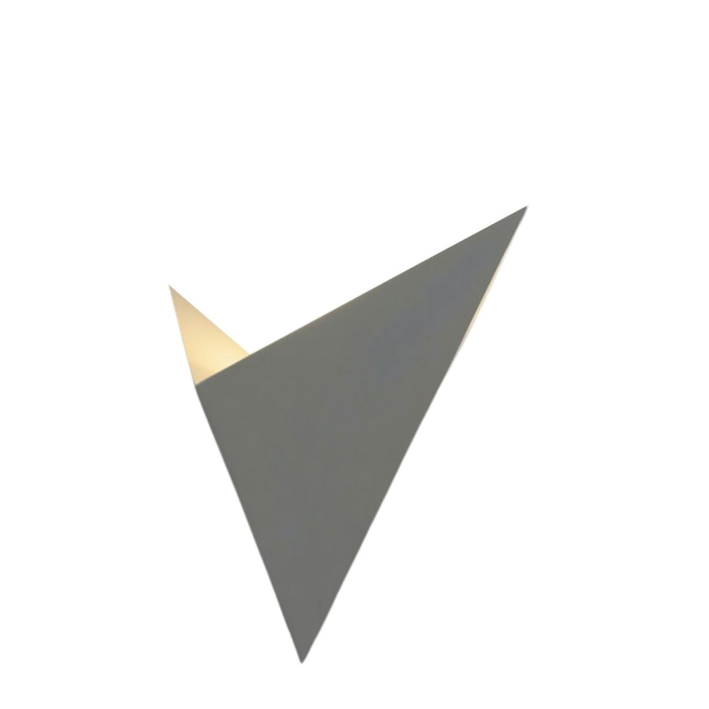 Applique en aluminium Gris 24.5 cm