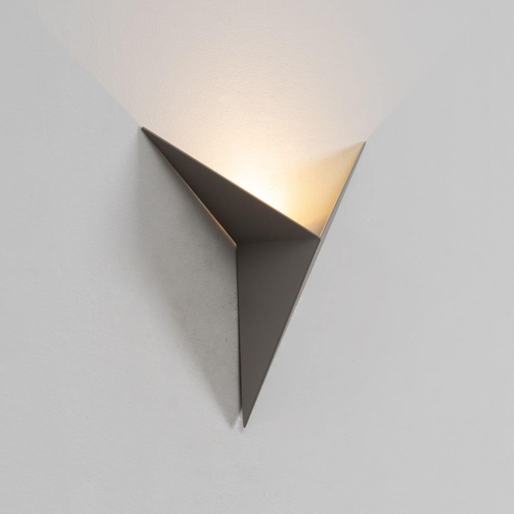 Applique en aluminium gris 24.5 cm — vue 3