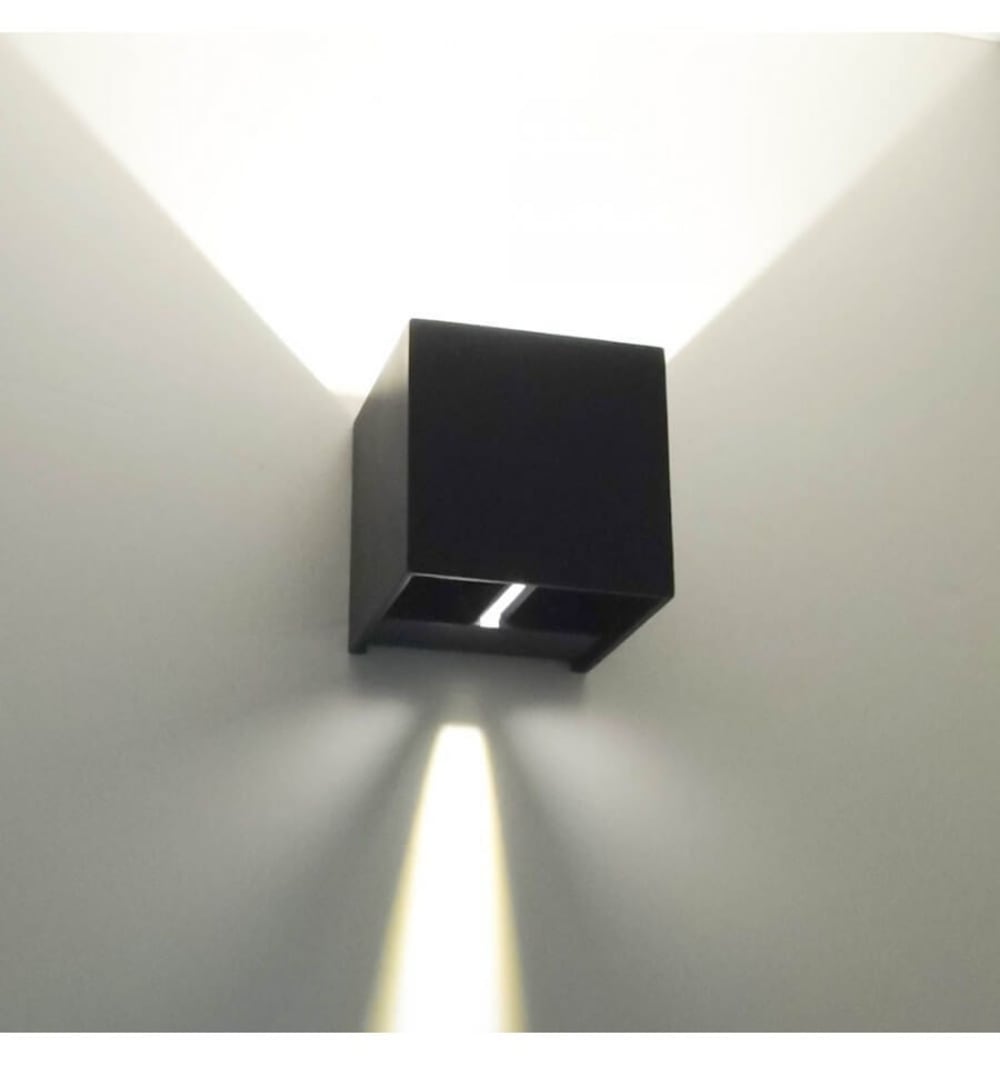 Applique en métal noir 10 cm — vue 3