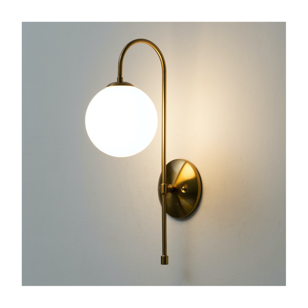 Applique en verre doré / laiton 48 cm — vue 4
