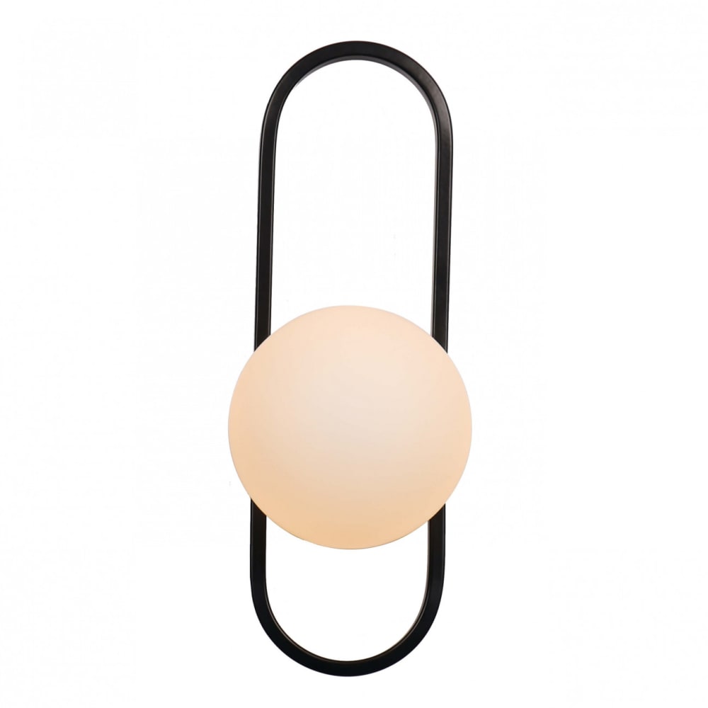 Applique en verre Noir et blanc 40 cm