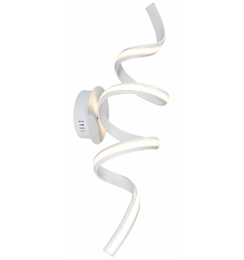 Applique en métal et aluminium Blanc 76 cm