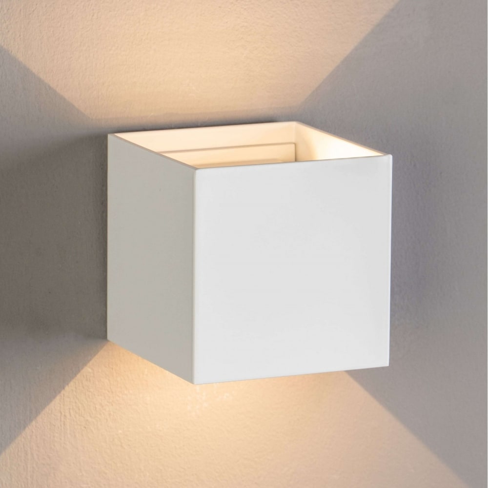 Applique en métal blanc 10 cm - Maisons du Monde