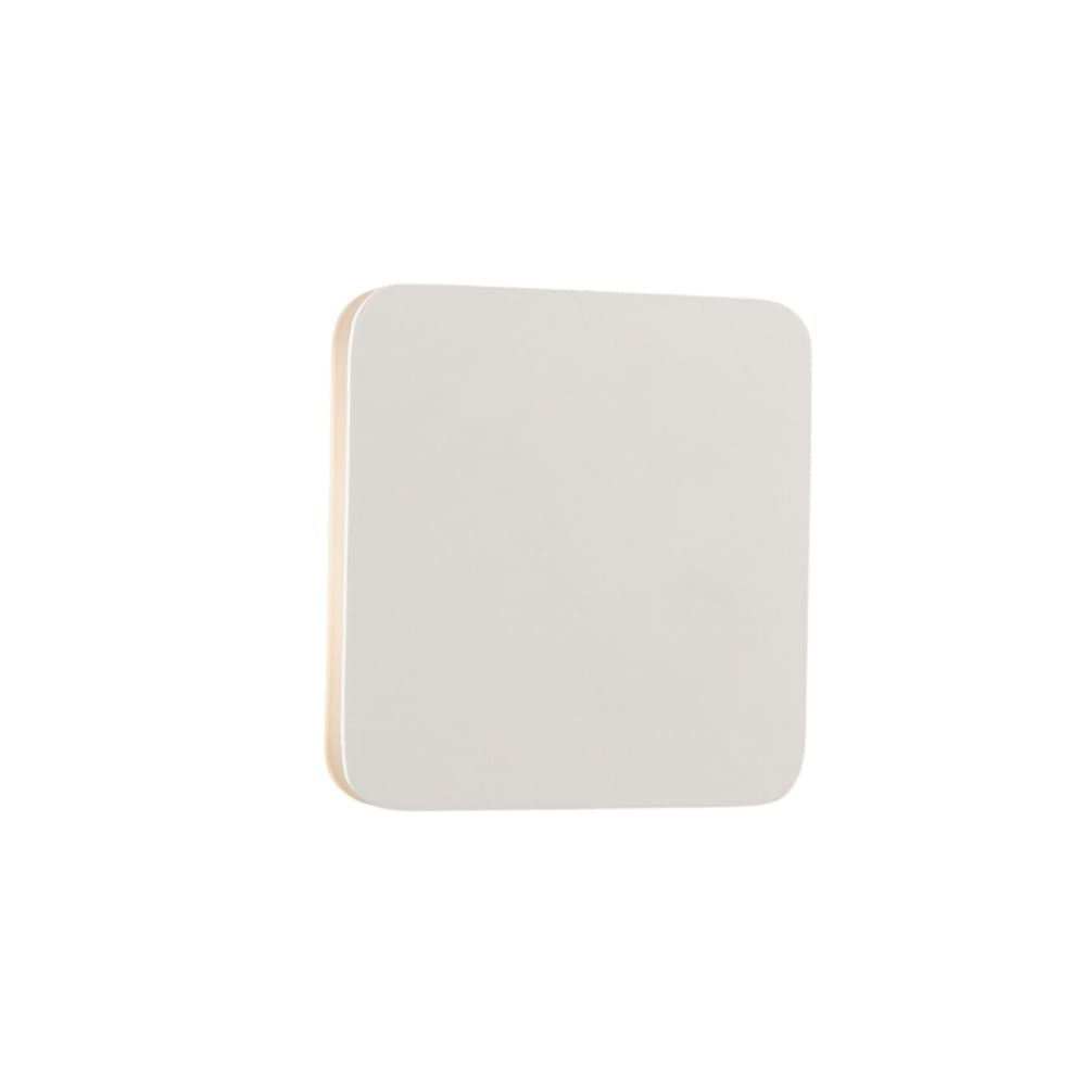 Applique en aluminium et acrylique Blanc 13 cm