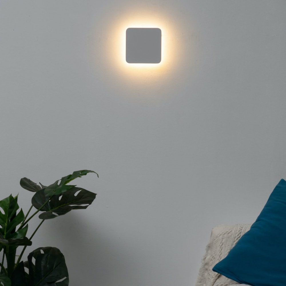 Applique en aluminium et acrylique blanc 13 cm - Maisons du Monde