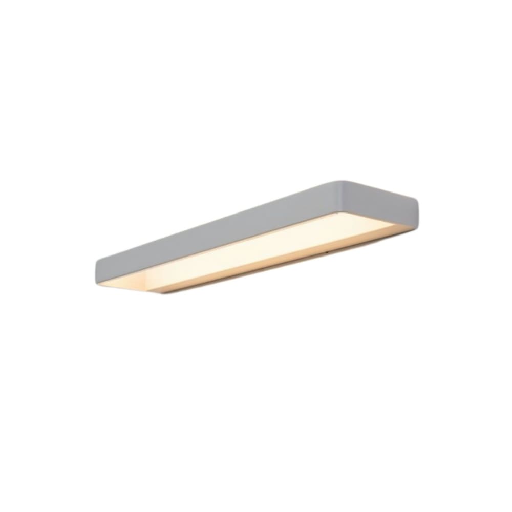 Kosilum LED 18W Wandleuchte - 53 cm - Verso Weiß Metall