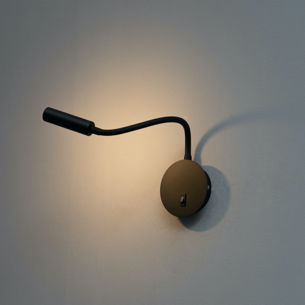 Applique en aluminium noir 46 cm - Maisons du Monde