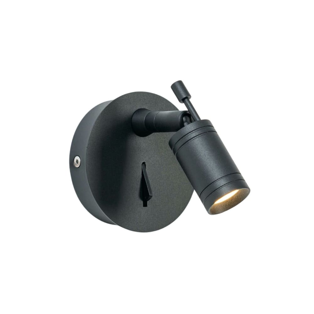 Applique en métal Noir 9 cm