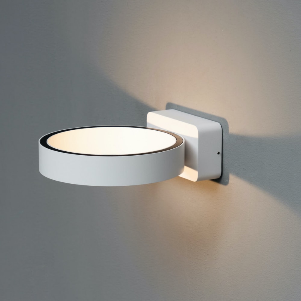 Applique en aluminium blanc 6 cm — vue 4