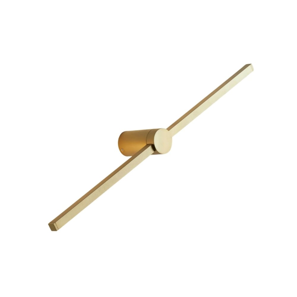 Kosilum Lange LED-Wandleuchte Indirekte Beleuchtung 80cm - Eydon Gold Metall