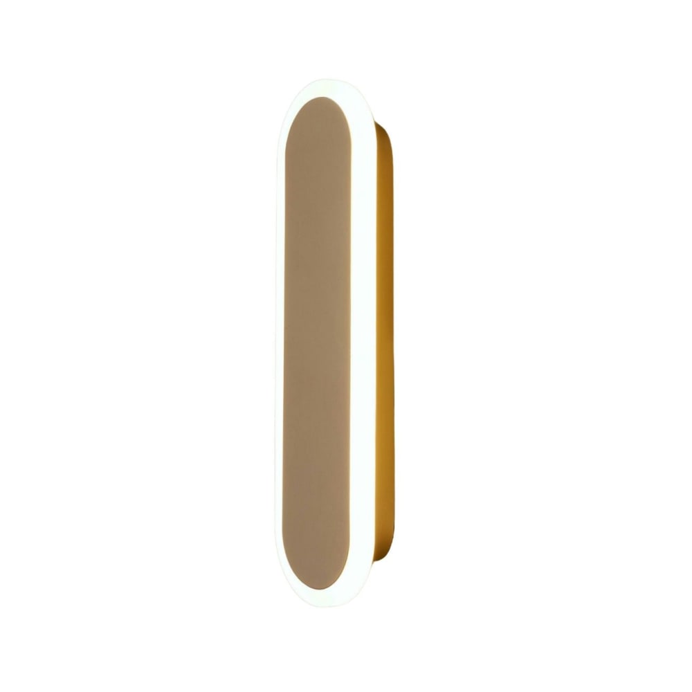 Kosilum Applique en métal et aluminium doré / laiton 30 cm