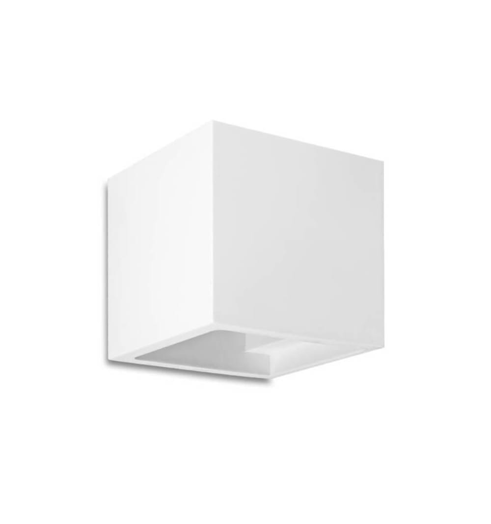 Applique en plâtre Blanc 11.5 cm