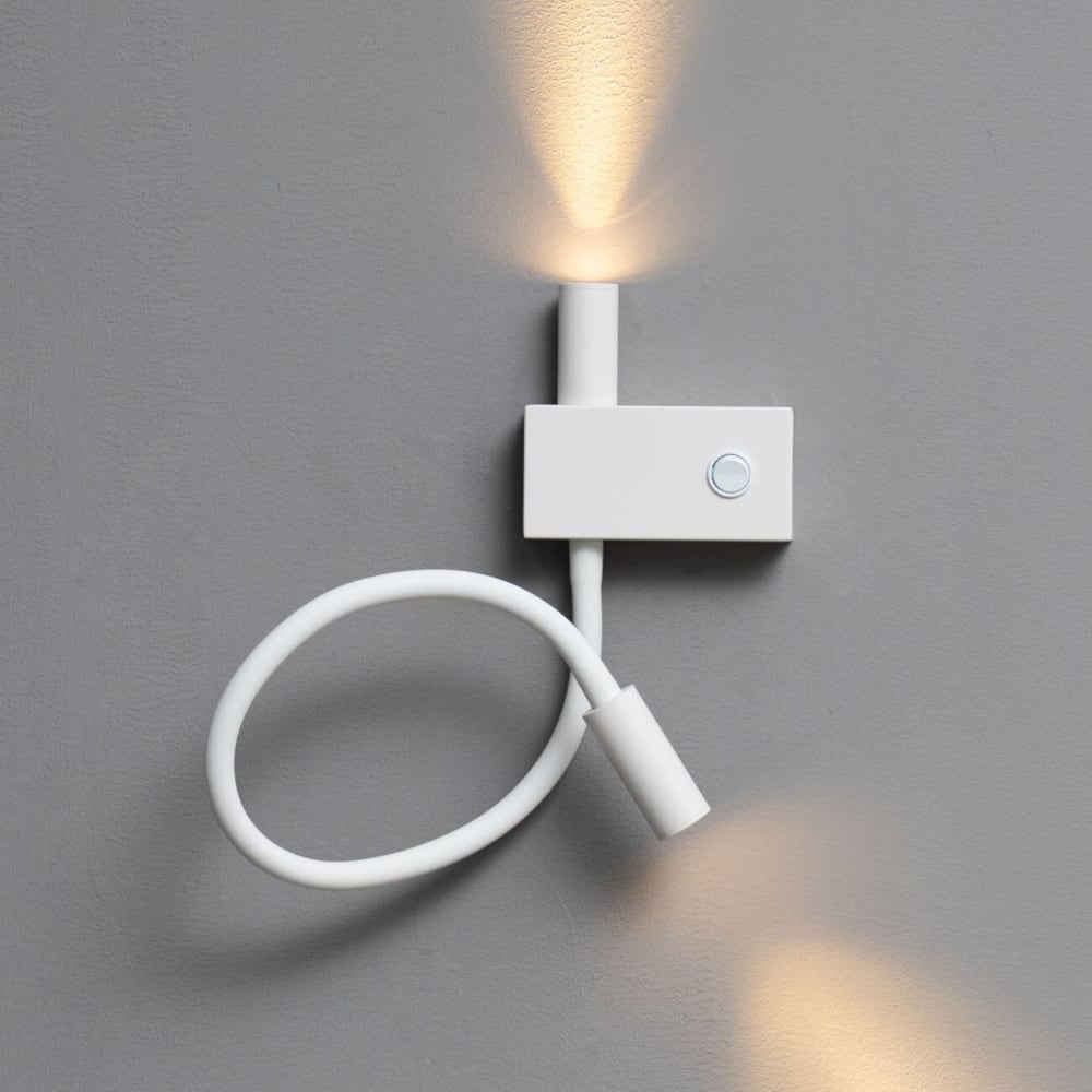 Applique en métal et aluminium blanc 37 cm - Maisons du Monde