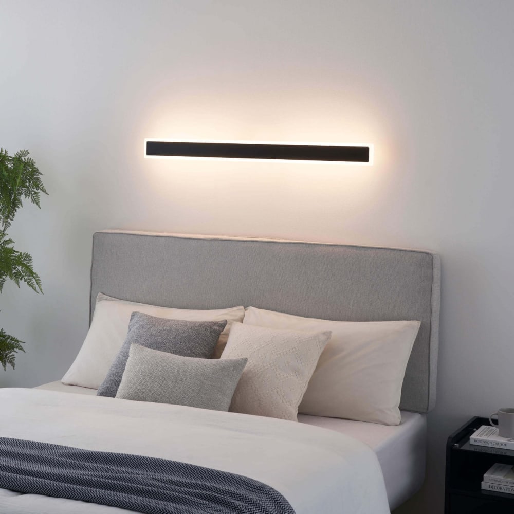 Applique en aluminium noir 102.5 cm - Maisons du Monde