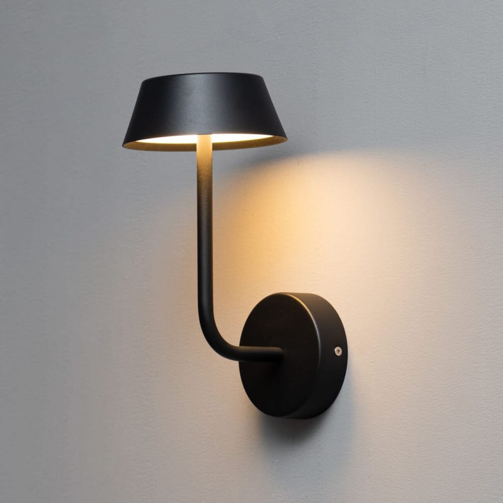 Applique en métal et aluminium noir 27 cm - Maisons du Monde
