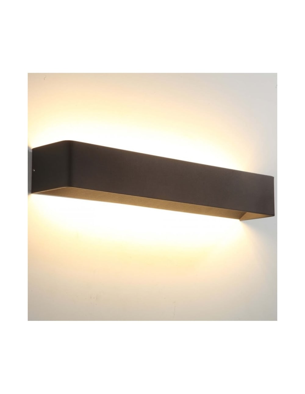 Applique en aluminium noir 53 cm - Maisons du Monde