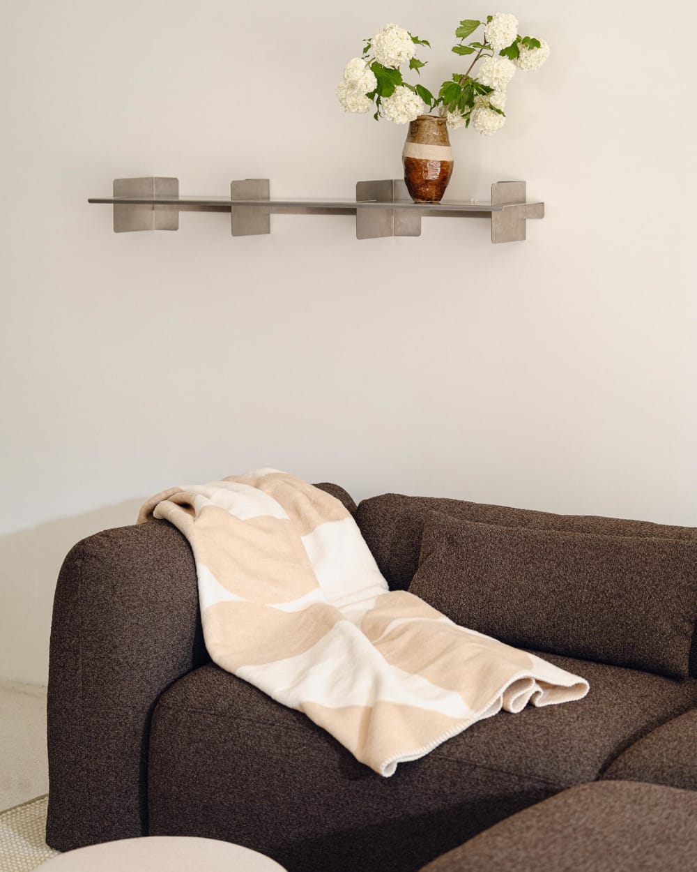 Plaid en coton noo.ma 200 x 150 cm - chaud et moderne — vue 3