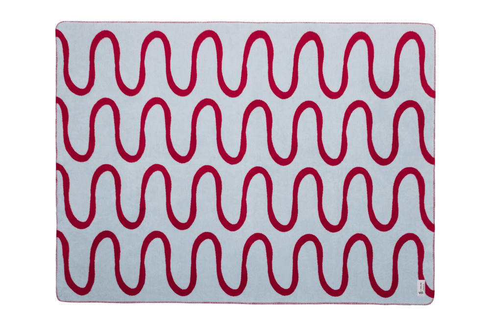 Noo.ma plaid en coton - design moderne
