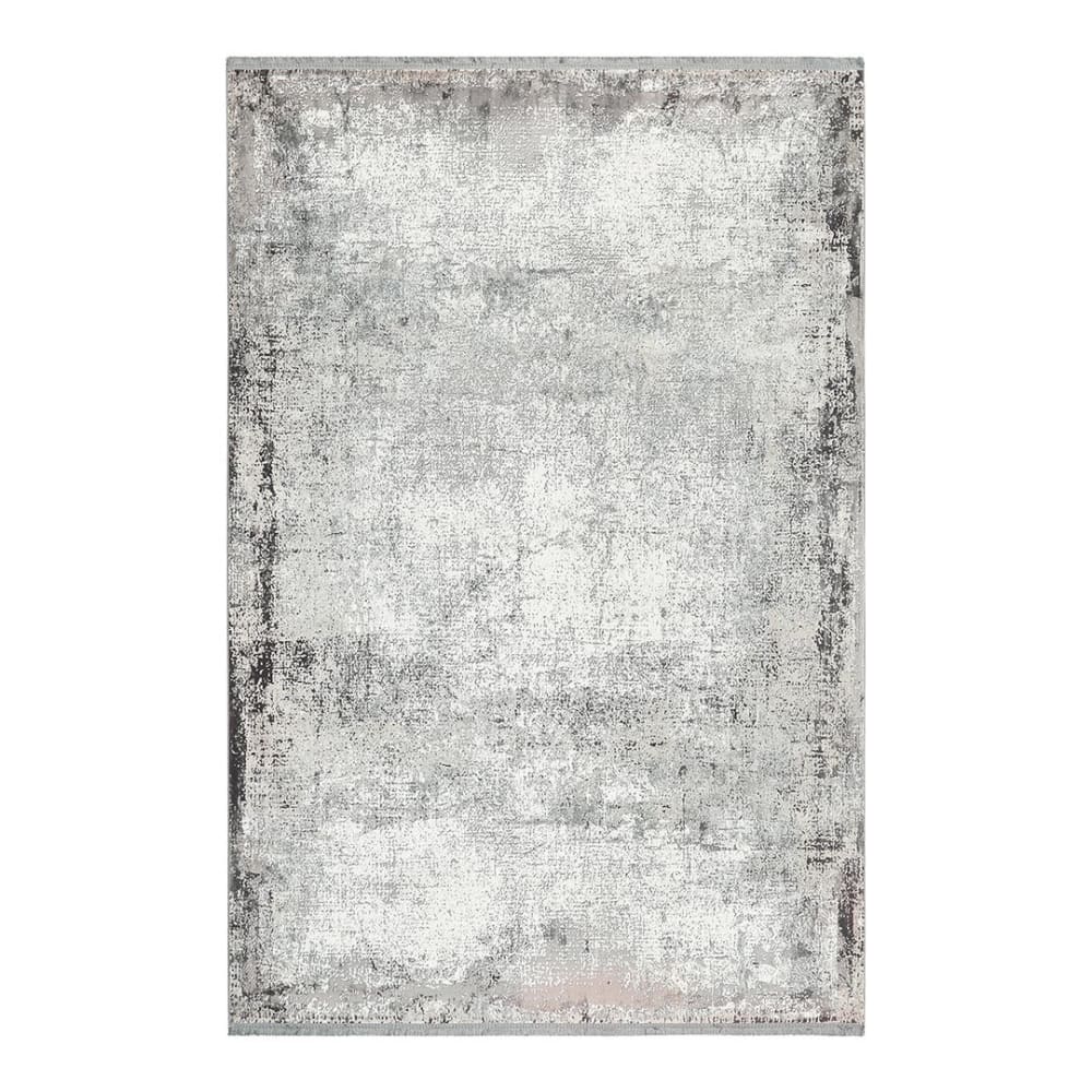 Tapis  vintage en viscose beige 80x150