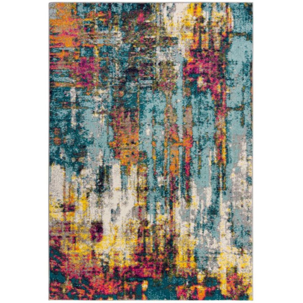 Tapis en polypropylène multicolore 120 x 170