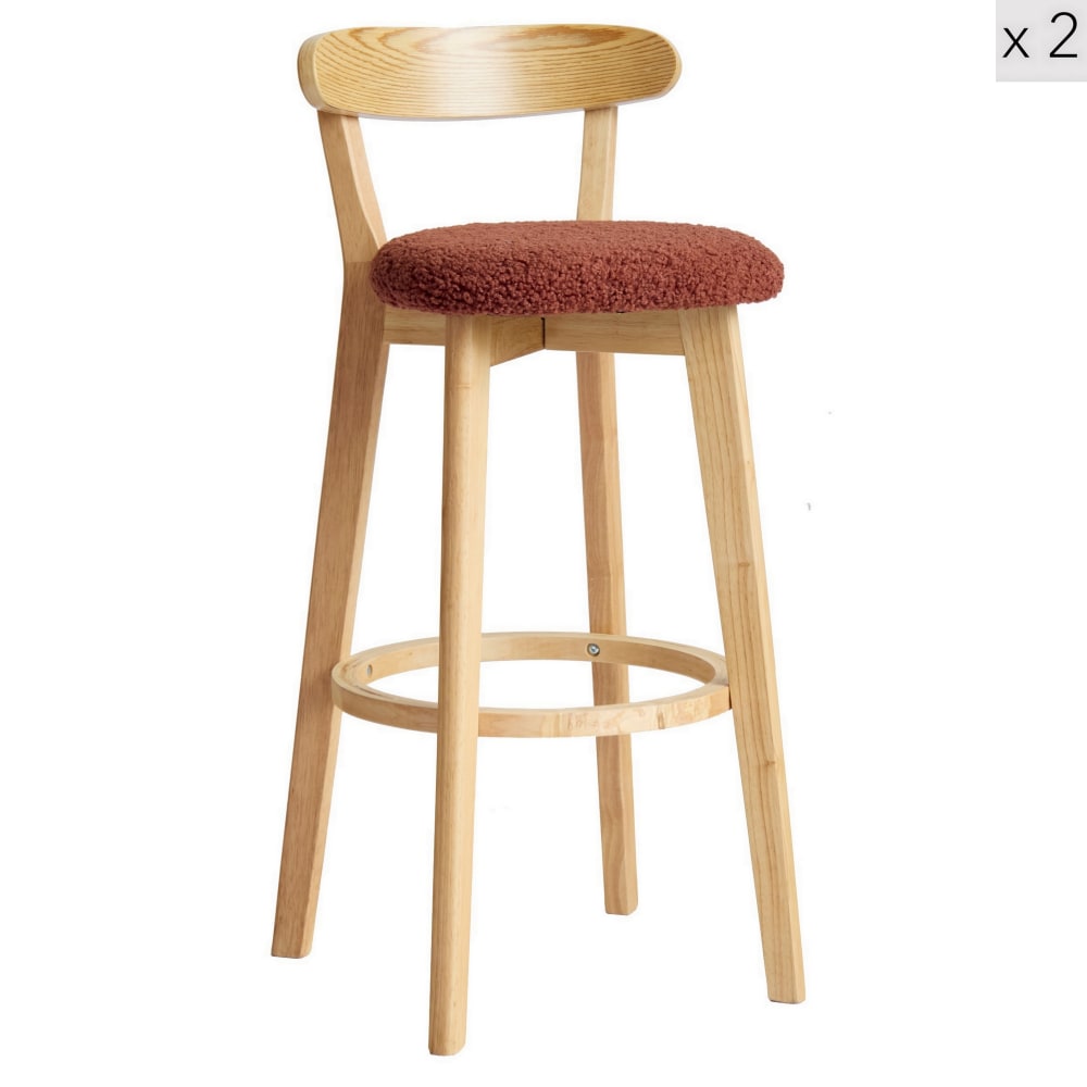 Lot de 2 tabourets de