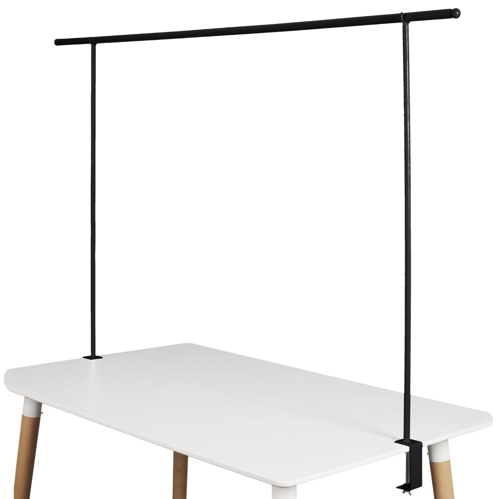 Barre de décoration de table noir 139 à 250 cm x 90 cm